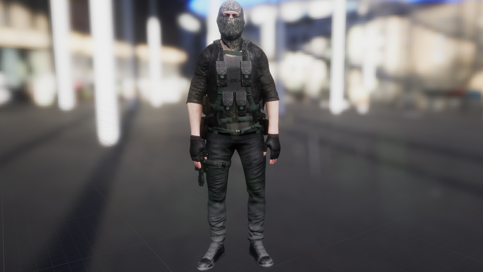 强盗土匪恐怖分子角色 虚幻4 ue4 Character Military Bandit 2插图3