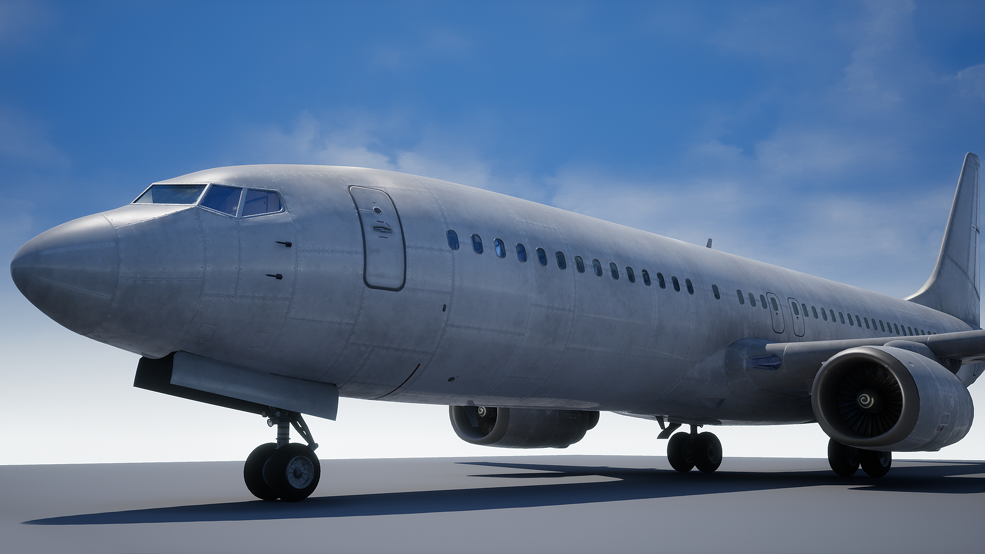 Airliner 虚幻4 UE4 航空 飞机 高精度 舱内 细节 素材包插图2