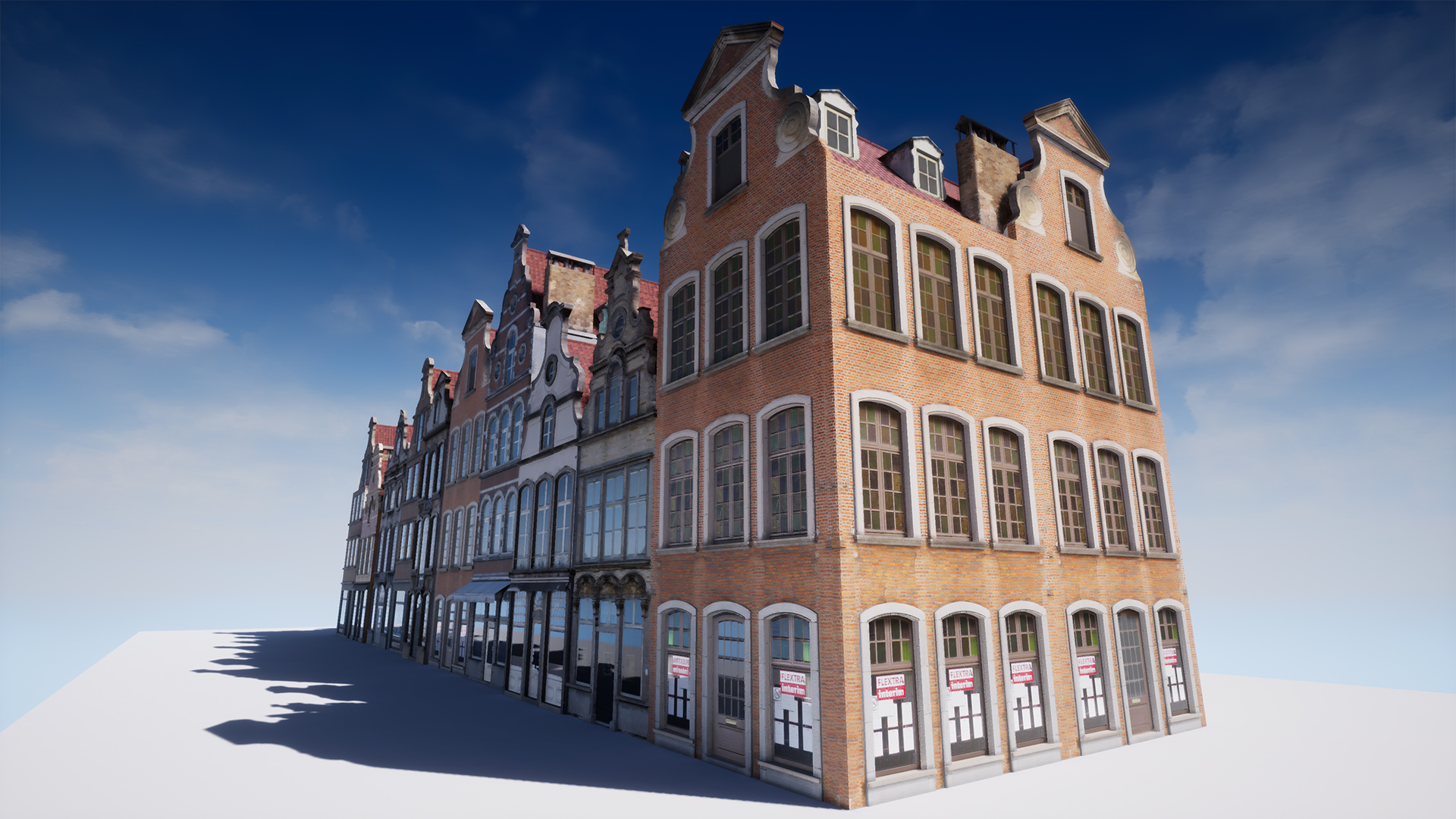 18世纪 复古 建筑 商店 道具 虚幻4 UE4 18th Century Buildings插图1