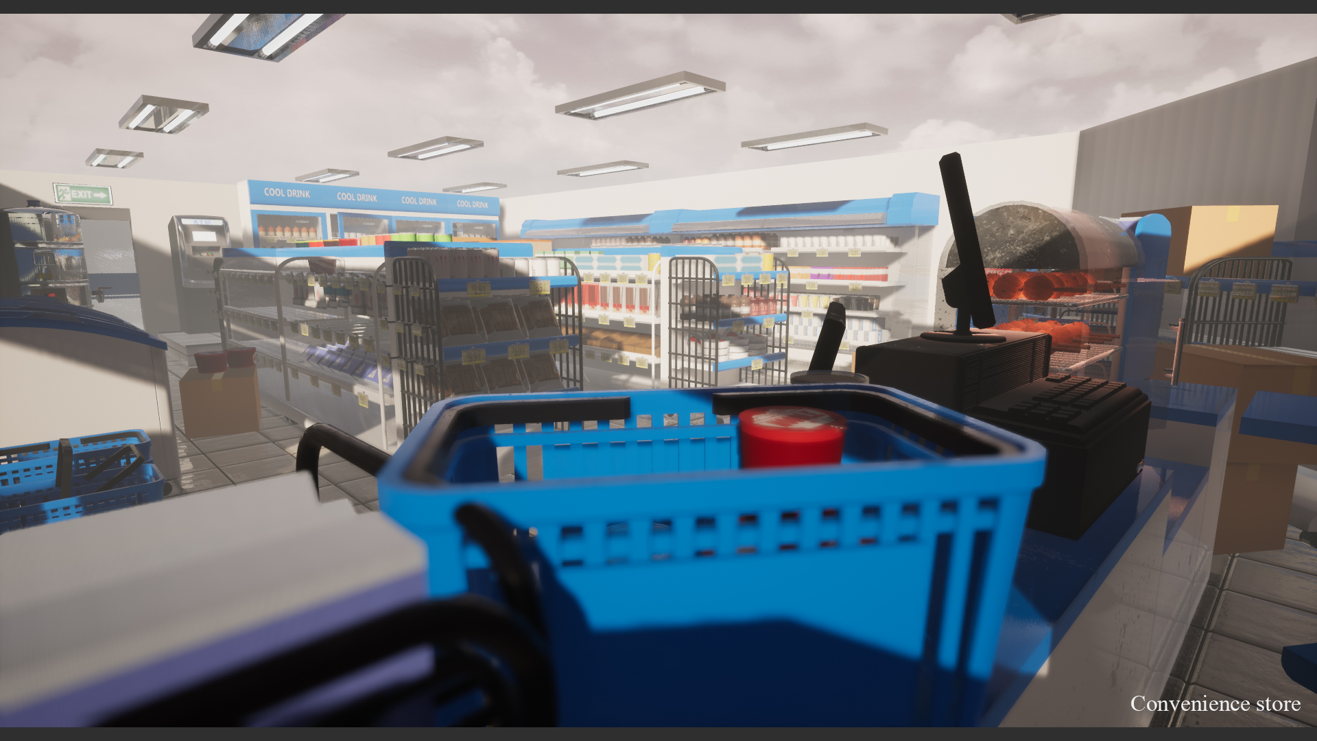 便利店 超市 商店 道具包 虚幻4 UE4 Convenience Store Props