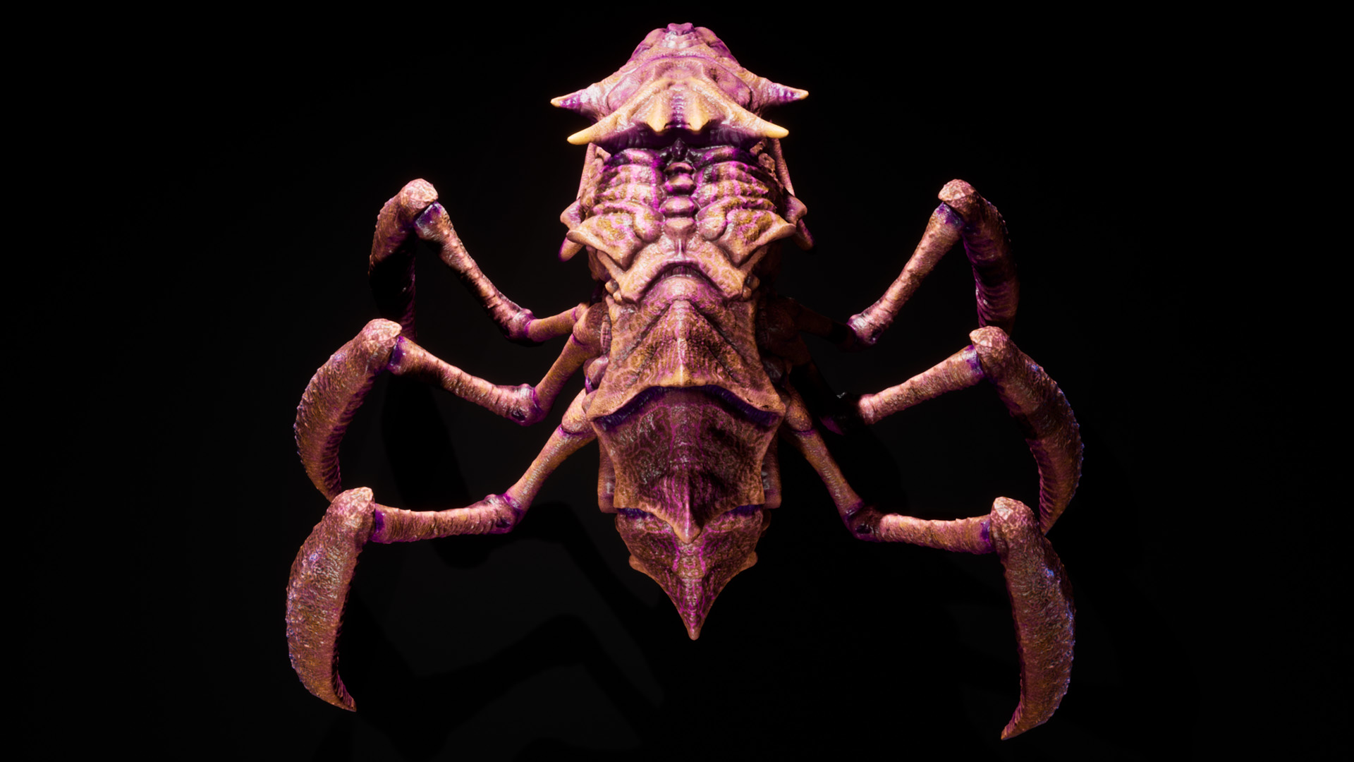 外星 螃蟹 怪物 角色 虚幻4 UE4 Alien Crab Monster with AI 424插图1