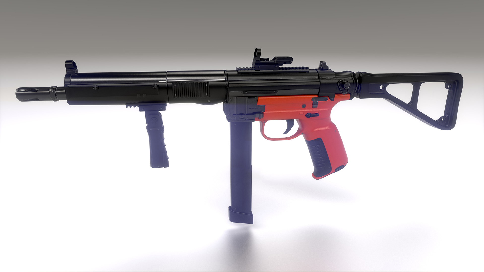 SMG Nomad 虚幻4 UE4 武器 步枪 流浪者 素材包插图3