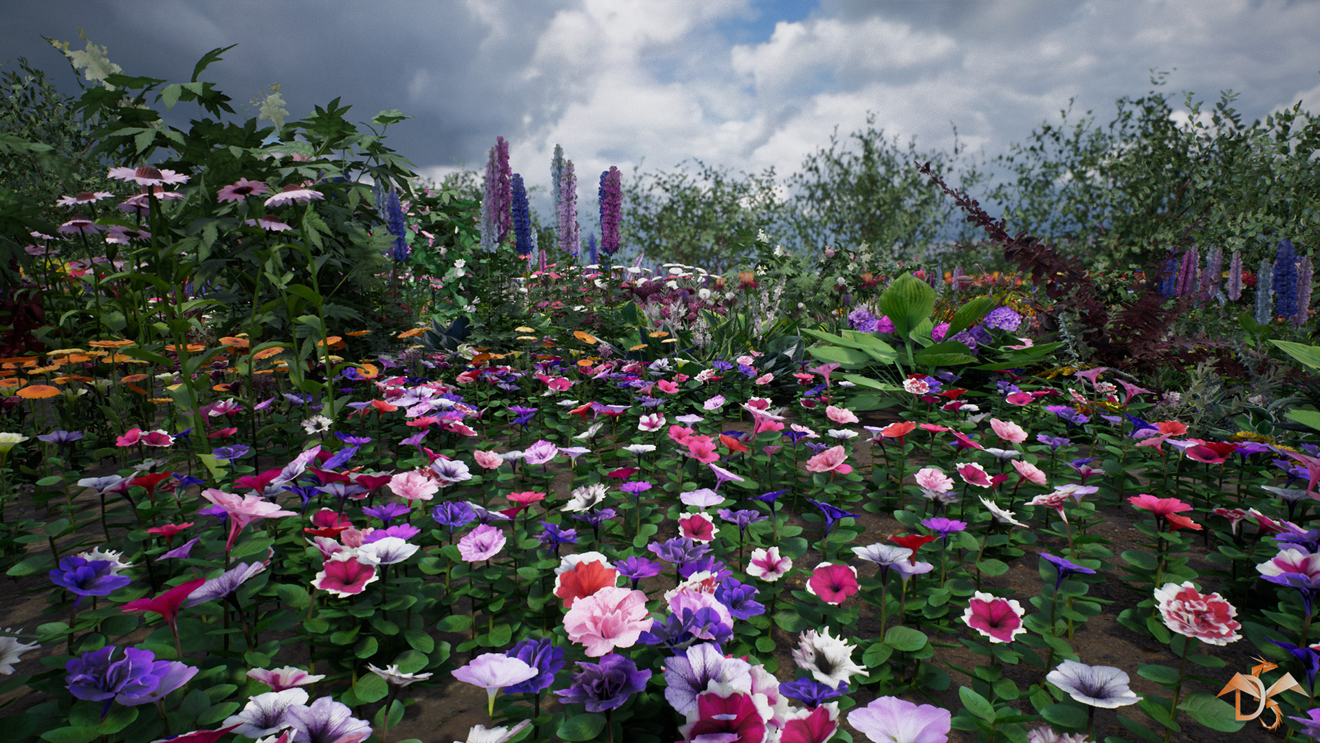 Flowers and Plants Nature Part 1 虚幻4 UE4 花朵 植物 素材