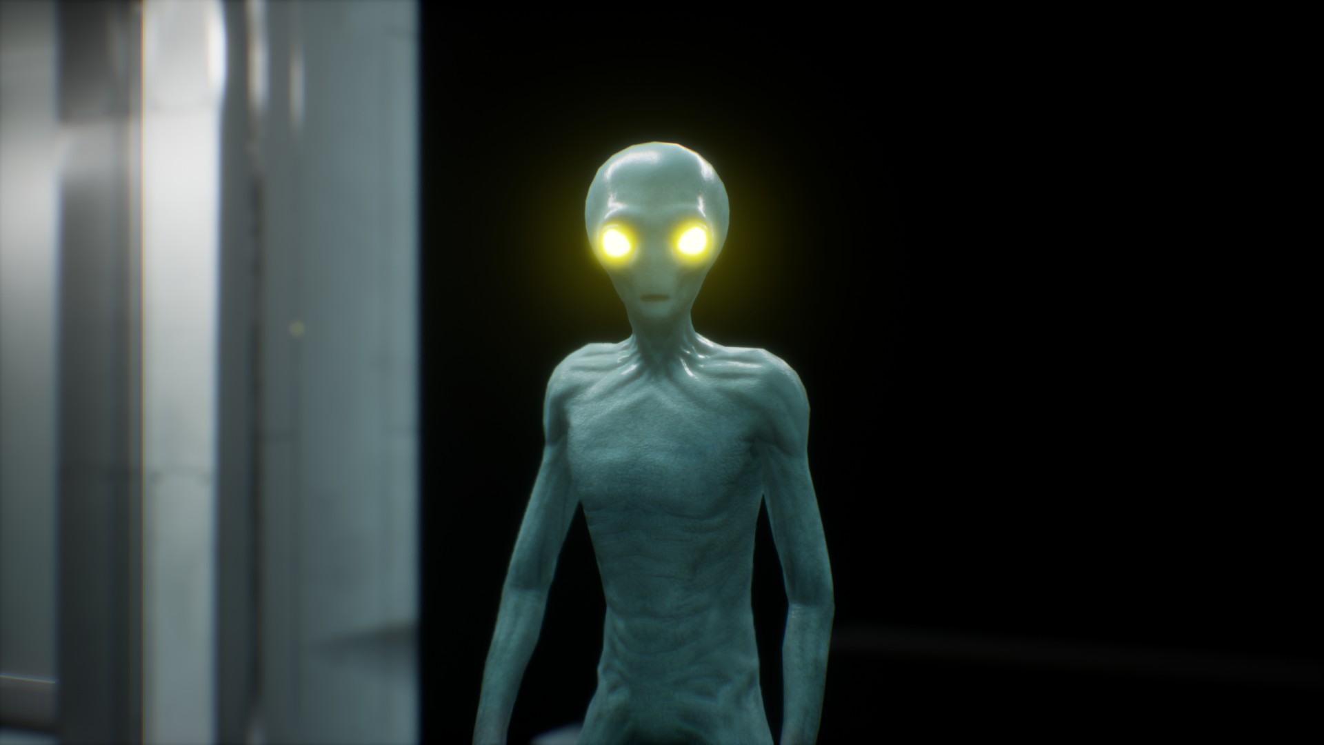 外星人 生物 灰白 肤色 角色 重定向 虚幻4 UE4 Alien Gray插图3