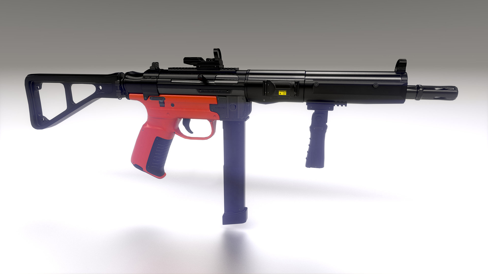 SMG Nomad 虚幻4 UE4 武器 步枪 流浪者 素材包插图2