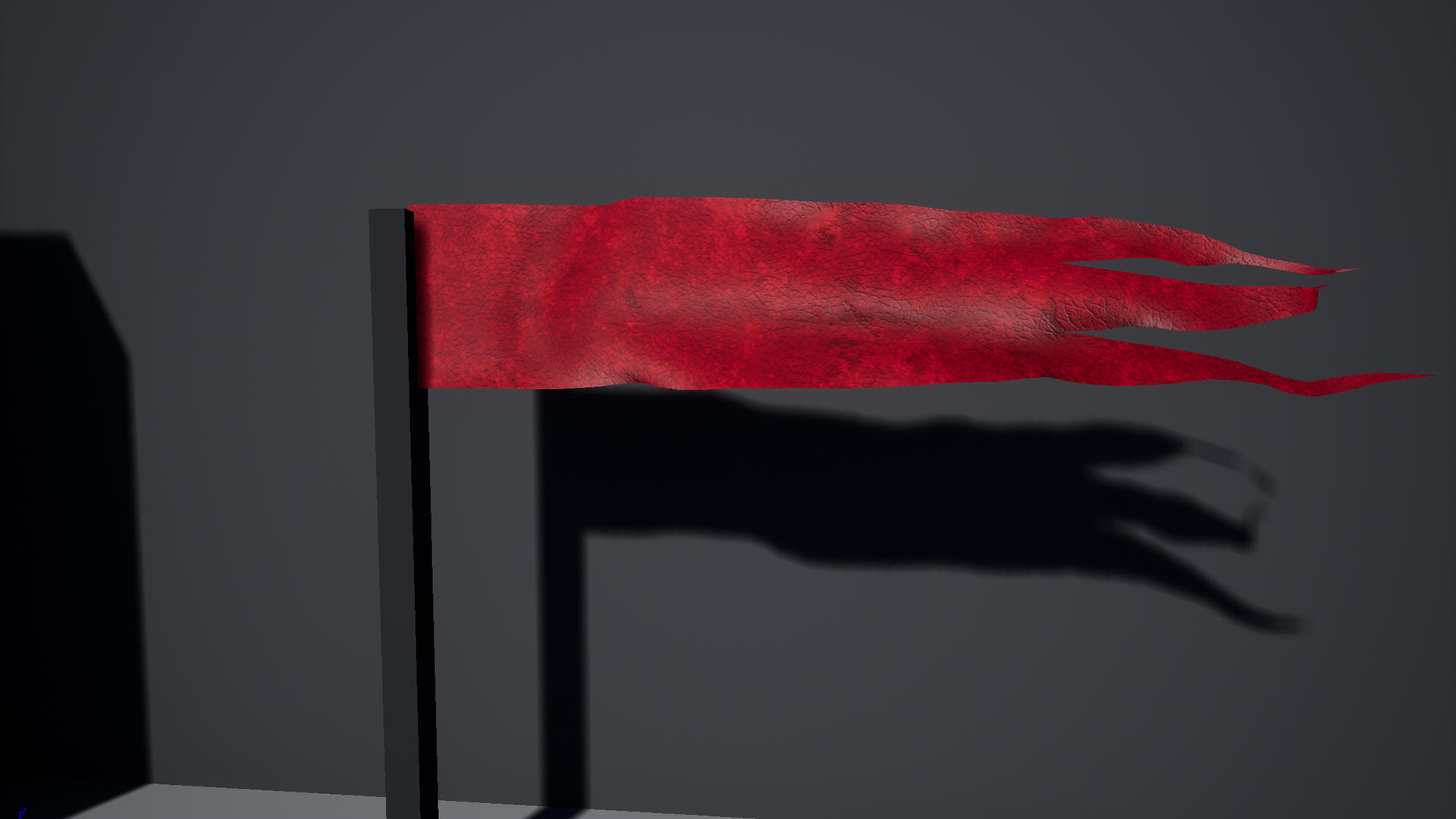 窗帘 布料 风吹 动画 虚幻4 UE4 Cloth Vertex Animation Pack插图2
